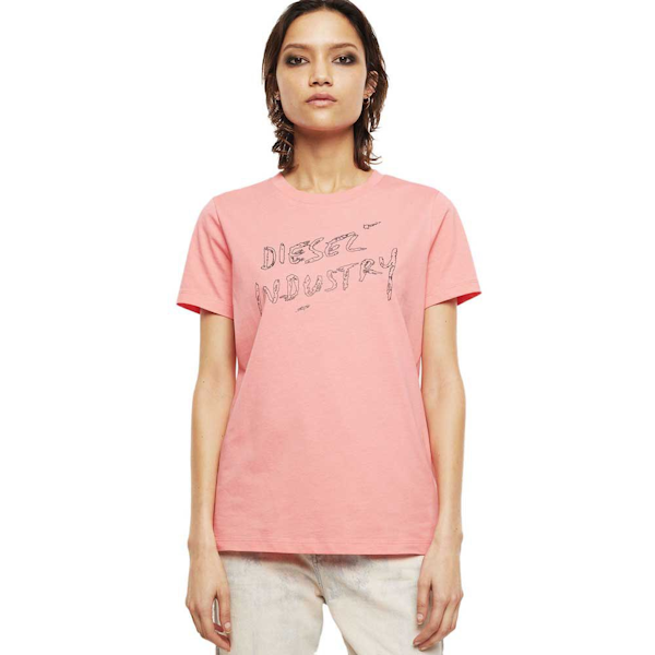 CAMISETA FEMENINO DIESEL T-SILY-S7 MAGLIETTA MANGAS CORTAS