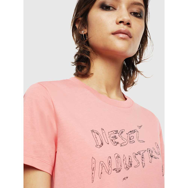 CAMISETA FEMENINO DIESEL T-SILY-S7 MAGLIETTA MANGAS CORTAS