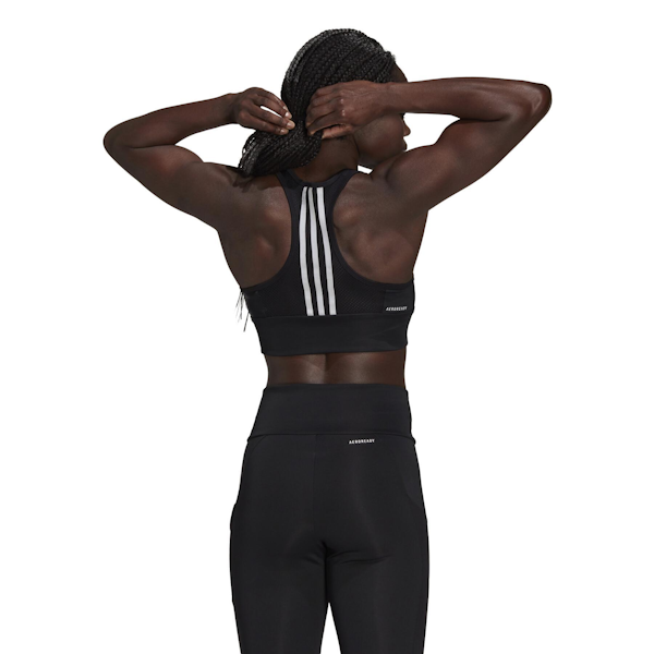 SUJETADOR DEPORTIVO FEMENINO ADIDAS AEROREADY DESIGNED TO MOVE 3 STRIPES