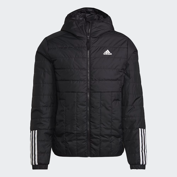 CHAQUETA TÉRMICO MASCULINO ADIDAS ITAVIC 3 STRIPES CON CAPUCHA
