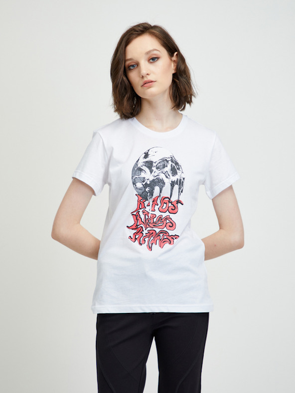 CAMISETA FEMENINO DIESEL T-SILY-TRIXY MANGAS CORTAS