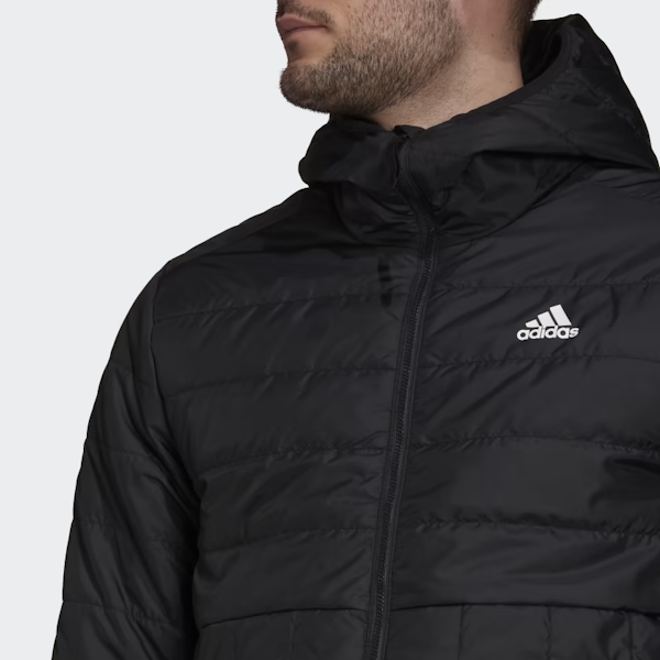 CHAQUETA TÉRMICO MASCULINO ADIDAS ITAVIC 3 STRIPES CON CAPUCHA