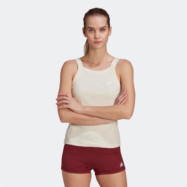 CAMISETA DEPORTIVO FEMENINO ADIDAS ESSENTIALS YOGA RIB DE TIRANTES