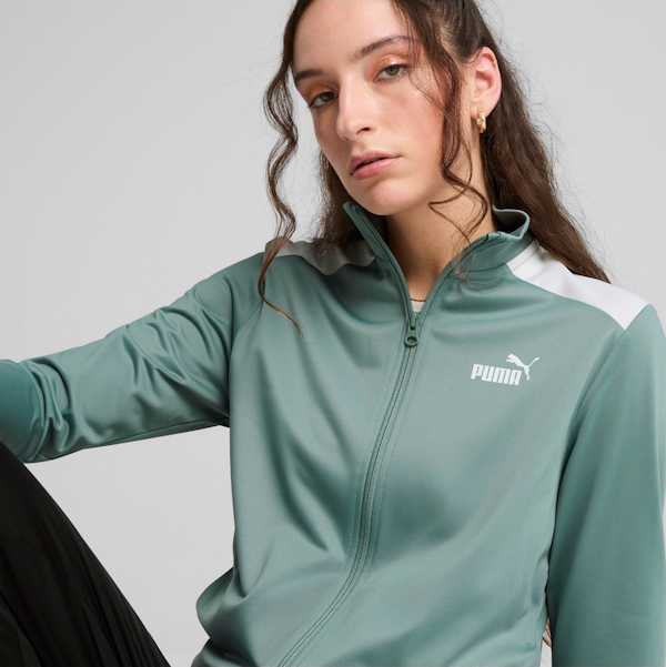 CONJUNTO DEPORTIVO FEMENINO PUMA POLY MOLETÓN + PANTALÓN