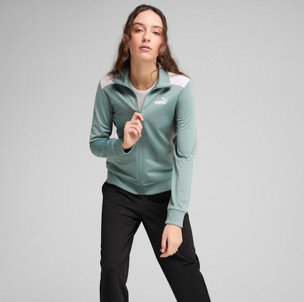 CONJUNTO DEPORTIVO FEMENINO PUMA POLY MOLETÓN + PANTALÓN