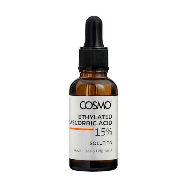 SÉRUM FACIAL COSMO ETHYLATED ASCORBYL ACID 15% SOLUTION 30ML