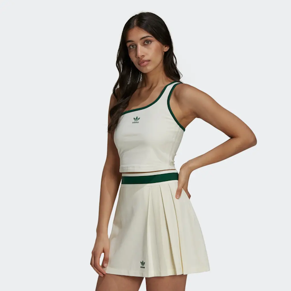 TOP DEPORTIVO FEMENINO ADIDAS TENNIS LUXE ASYMMETRICAL SIN MANGAS
