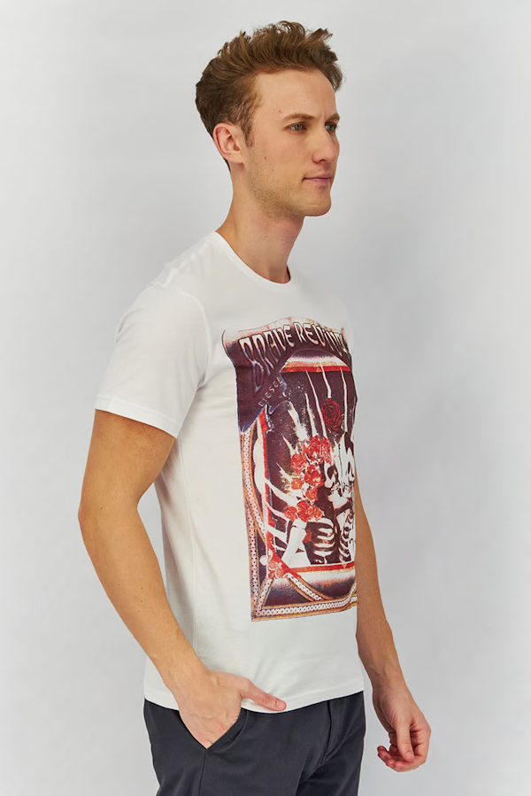 CAMISETA MASCULINO DIESEL T8-WEDDING MAGLIETTA