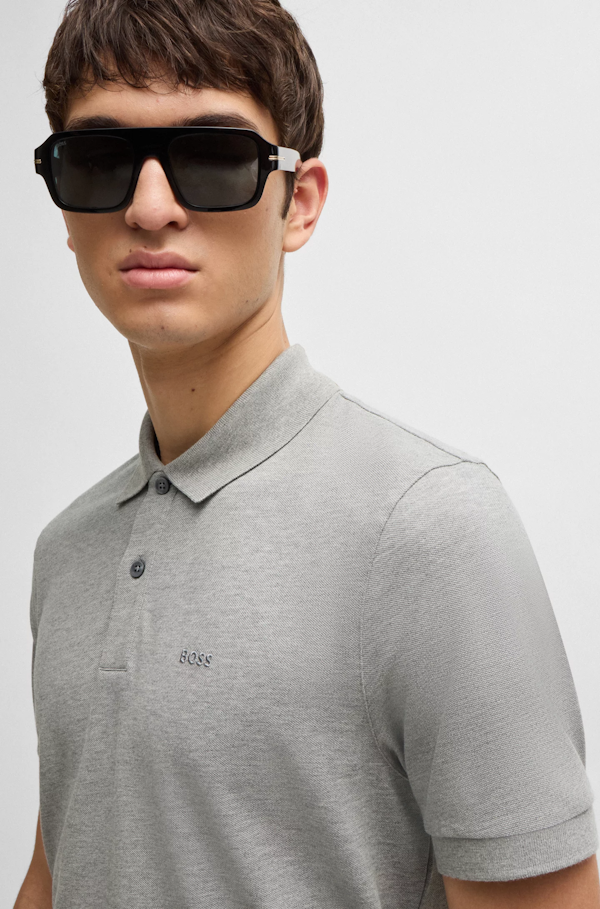 CAMISETA POLO MASCULINO HUGO BOSS PALLAS REGULAR FIT MANGAS CORTAS