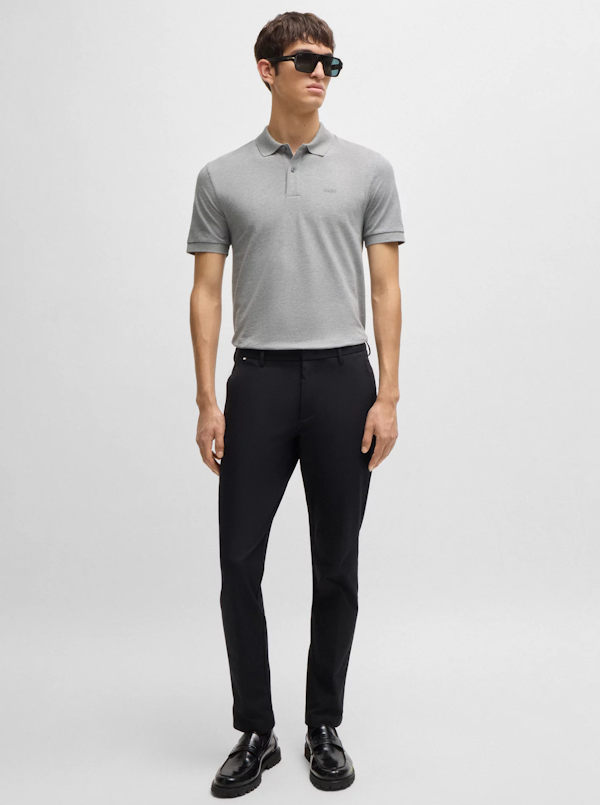 CAMISETA POLO MASCULINO HUGO BOSS PALLAS REGULAR FIT MANGAS CORTAS