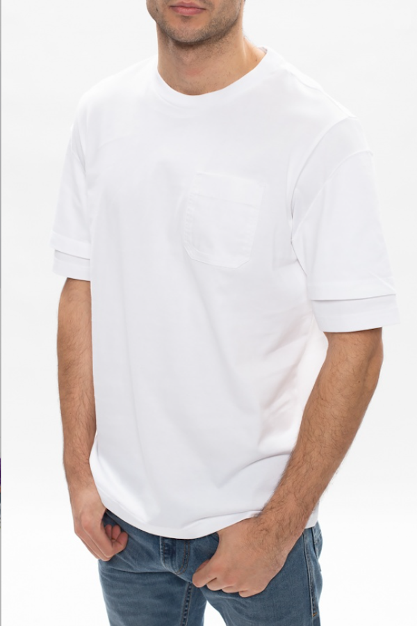 CAMISETA MASCULINO DIESEL T-FONTAL MANGAS CORTAS