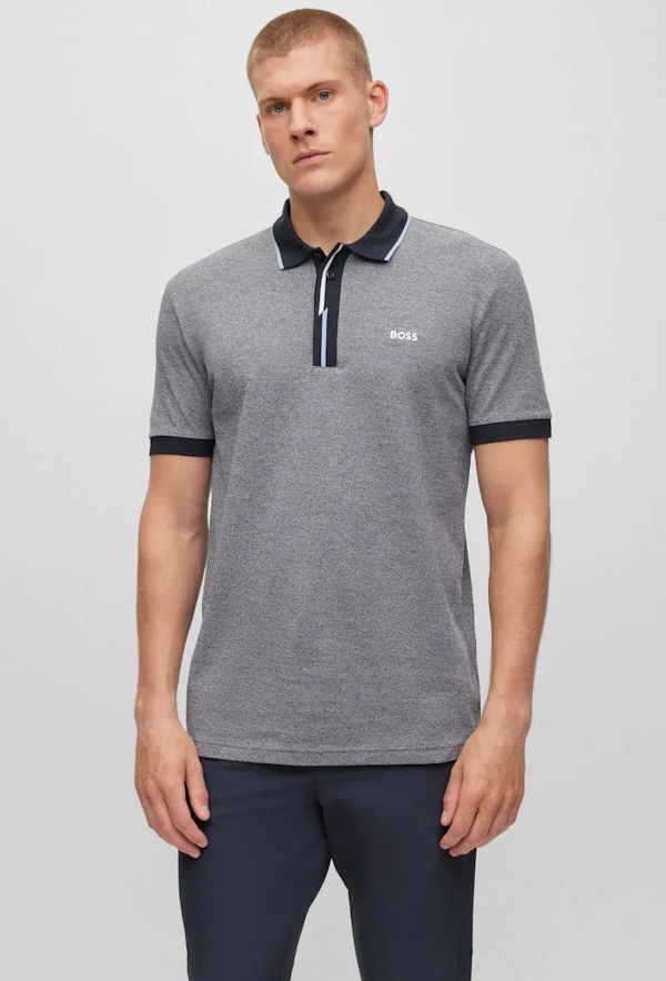 CAMISETA POLO MASCULINO HUGO BOSS PADDY REGULAR FIT MANGAS CORTAS