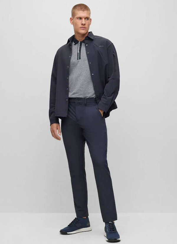 CAMISETA POLO MASCULINO HUGO BOSS PADDY REGULAR FIT MANGAS CORTAS