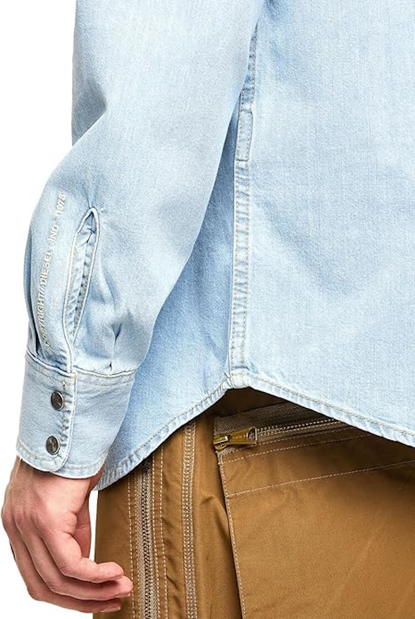 CAMISA MASCULINO DIESEL D-EAST-P1 MANGAS LARGAS