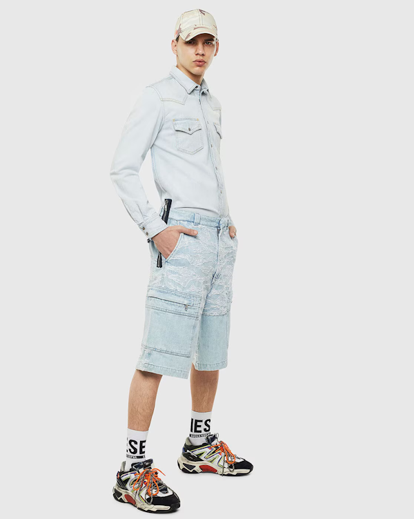 CAMISA MASCULINO DIESEL D-EAST-P1 MANGAS LARGAS