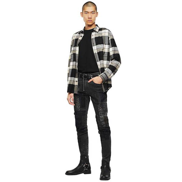 CAMISA MASCULINO DIESEL S-MILLER-COUPE MANGAS LARGAS