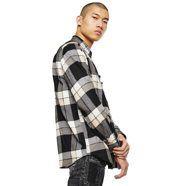 CAMISA MASCULINO DIESEL S-MILLER-COUPE MANGAS LARGAS