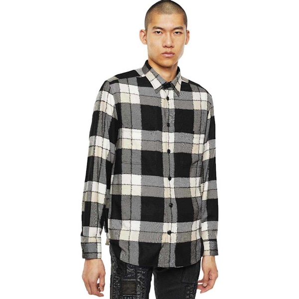 CAMISA MASCULINO DIESEL S-MILLER-COUPE MANGAS LARGAS