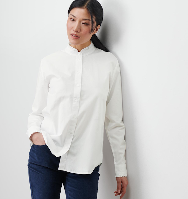 CAMISA FEMENINO TCHIBO BLUSE MANGAS LARGAS