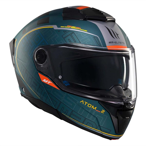 CASCO UNISEX MT HELMETS ATOM 2 SV DESTINY C6 MATT
