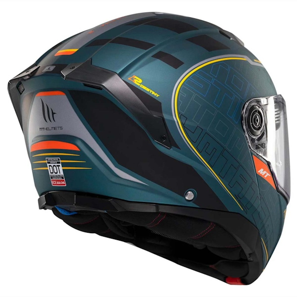 CASCO UNISEX MT HELMETS ATOM 2 SV DESTINY C6 MATT