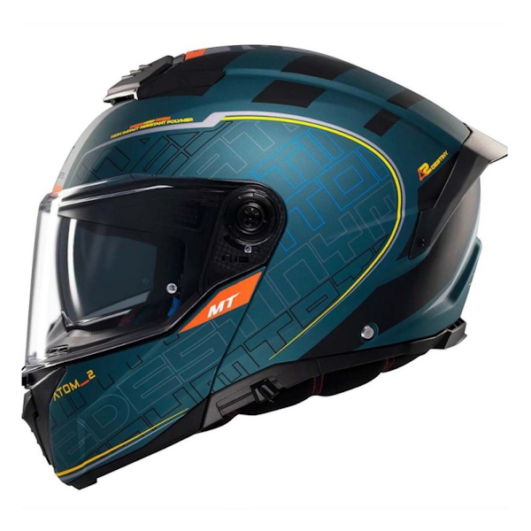 CASCO UNISEX MT HELMETS ATOM 2 SV DESTINY C6 MATT