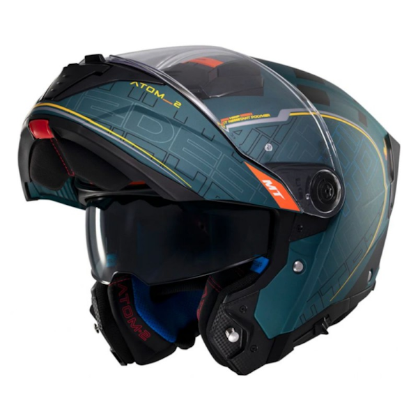 CASCO UNISEX MT HELMETS ATOM 2 SV DESTINY C6 MATT