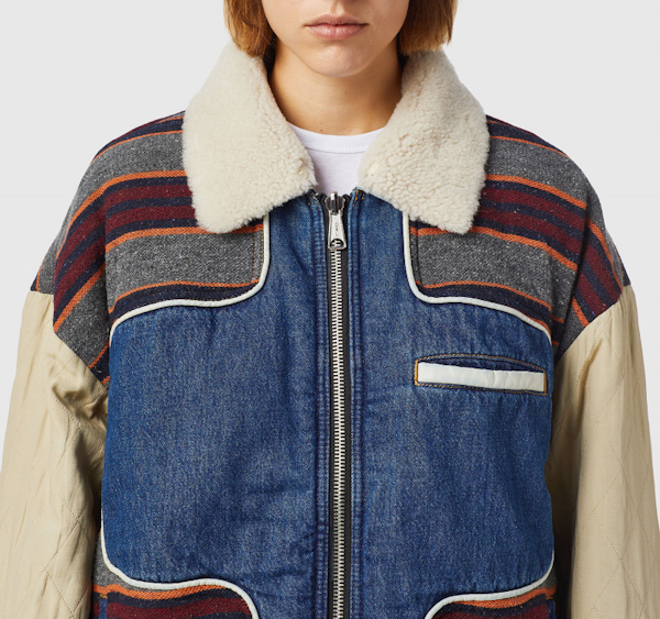 CHAQUETA FEMENINO DIESEL DE-FUBY-SP REVERSIBLE