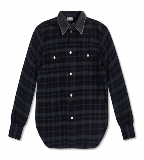 CAMISA FEMENINO DIESEL C-CROSS-FL MANGAS LARGAS