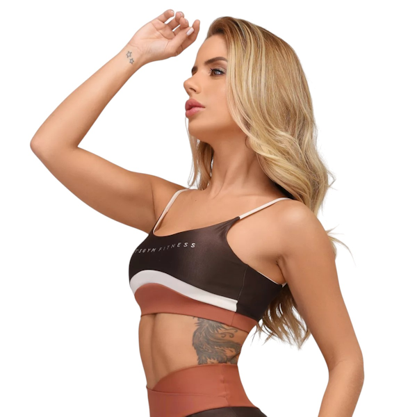 CONJUNTO DEPORTIVO FEMENINO LET´S GYM SUCESS TOP + LEGGINGS