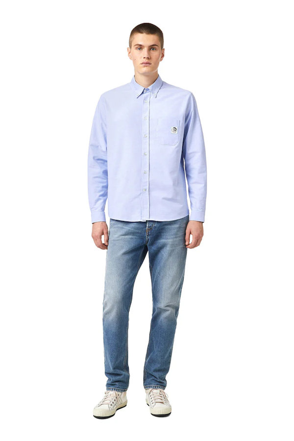 CAMISA MASCULINO DIESEL S-JAMES-B MANGAS LARGAS