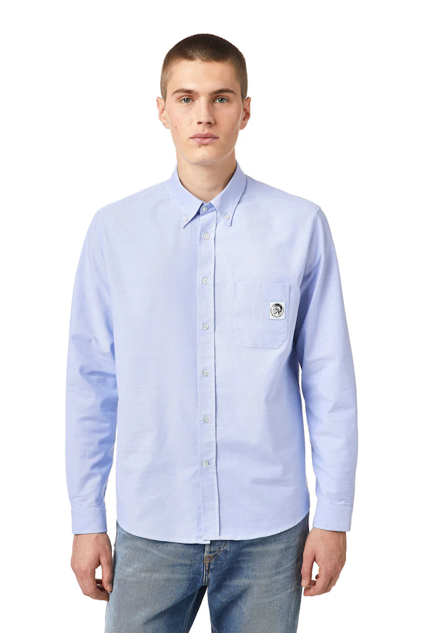 CAMISA MASCULINO DIESEL S-JAMES-B MANGAS LARGAS