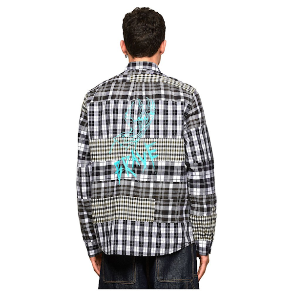 CAMISA MASCULINO DIESEL S-MORRIS MANGAS LARGAS