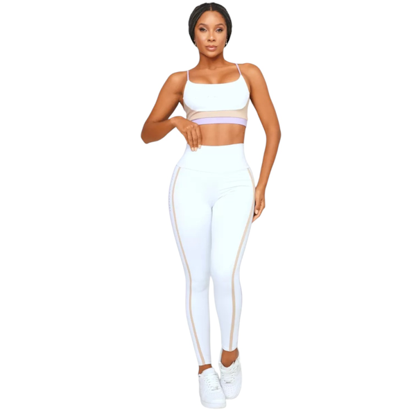 CONJUNTO DEPORTIVO FEMENINO LET´S GYM ADAPT TOP + LEGGINGS