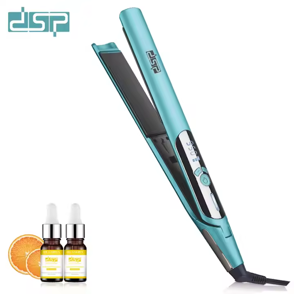 PLANCHA Y RIZADOR DSP DE PELO CON REVESTIMIENTO CERÁMICO 2 EN 1