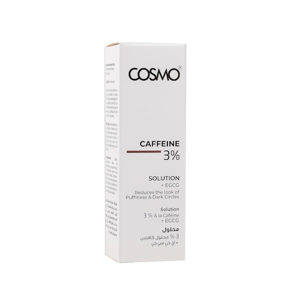 SÉRUM FACIAL COSMO CAFFEINE 3% SOLUTION + EGCG 30ML