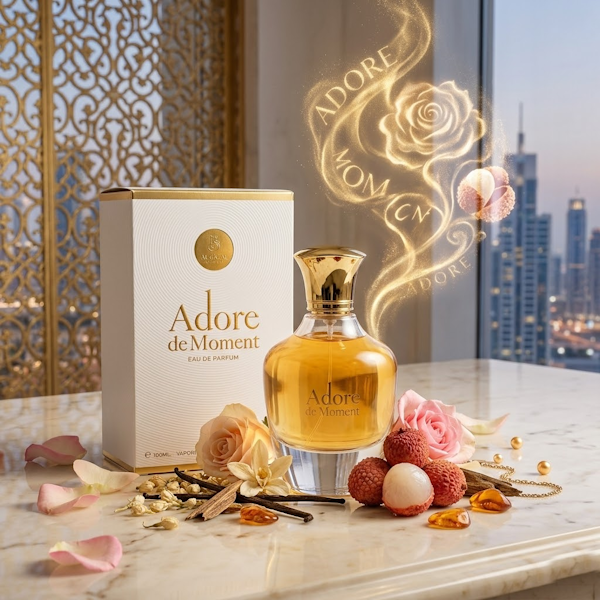 PERFUME FEMENINO AL GHAZAL ADORE DE MOMENT EDP 100ML