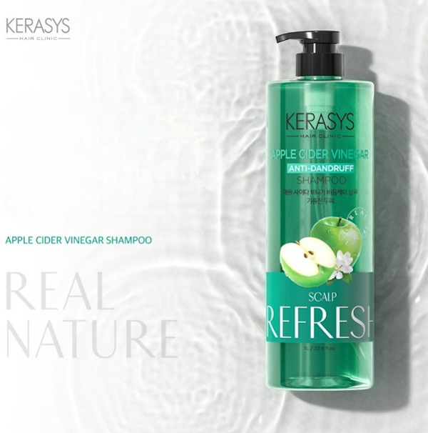 SHAMPOO CAPILAR KERASYS APPLE CIDER VINEGAR 1LITRO