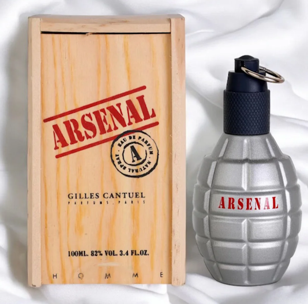 PERFUME MASCULINO GILLES CANTUEL ARSENAL GREY EDP 100ML