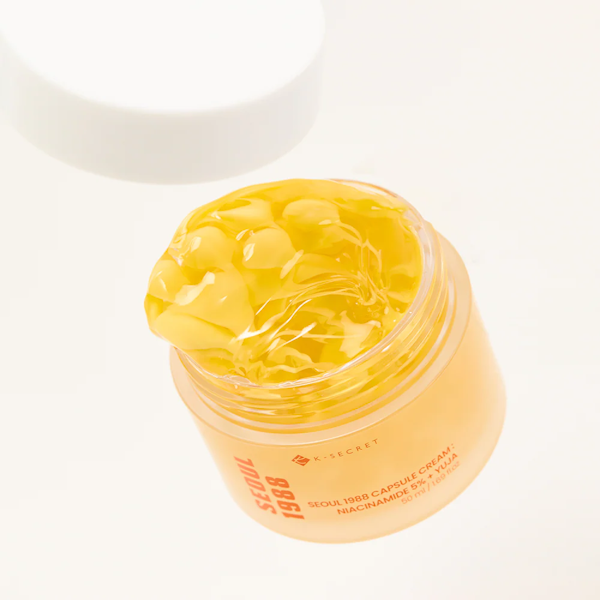 CREMA FACIAL K-SECRET SEOUL 1988 CAPSULE NIACINAMIDE 5% + YUJA 50ML