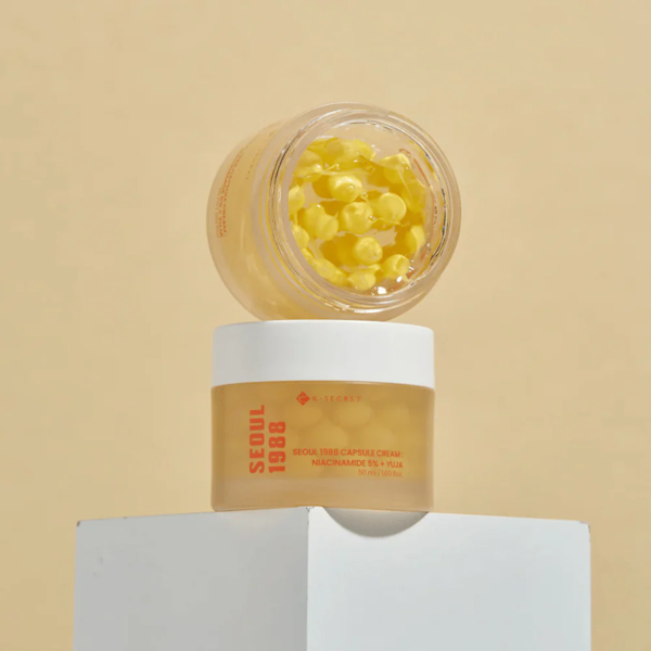 CREMA FACIAL K-SECRET SEOUL 1988 CAPSULE NIACINAMIDE 5% + YUJA 50ML