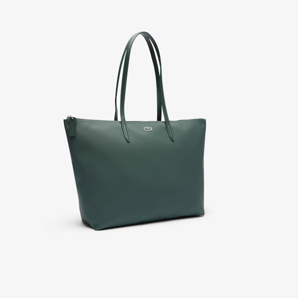 BOLSO DE HOMBRO FEMENINO LACOSTE L.12.12 CONCEPT GREEN