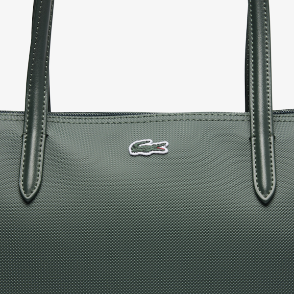 BOLSO DE HOMBRO FEMENINO LACOSTE L.12.12 CONCEPT GREEN