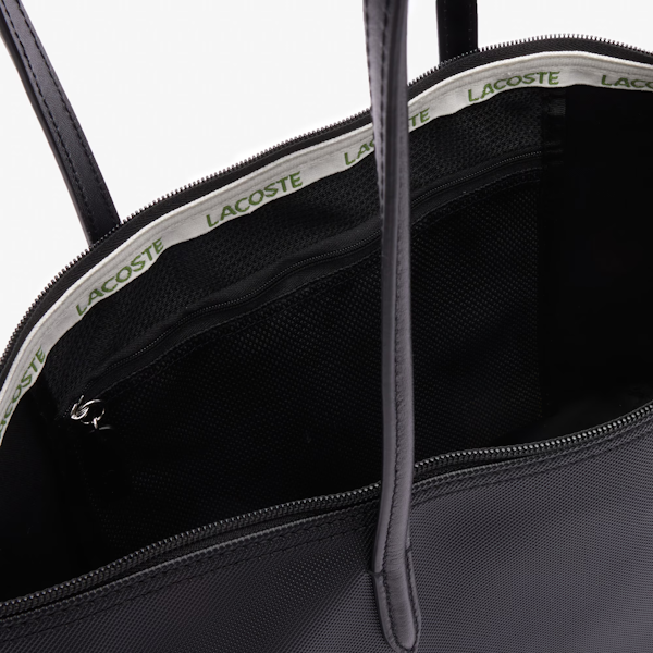 BOLSO DE HOMBRO FEMENINO LACOSTE L.12.12 CONCEPT BLACK