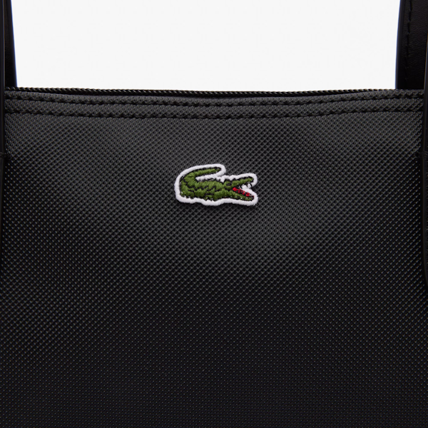 BOLSO DE HOMBRO FEMENINO LACOSTE L.12.12 CONCEPT BLACK