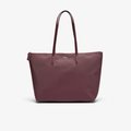 BOLSO DE HOMBRO FEMENINO LACOSTE L.12.12 CONCEPT BURDEOS