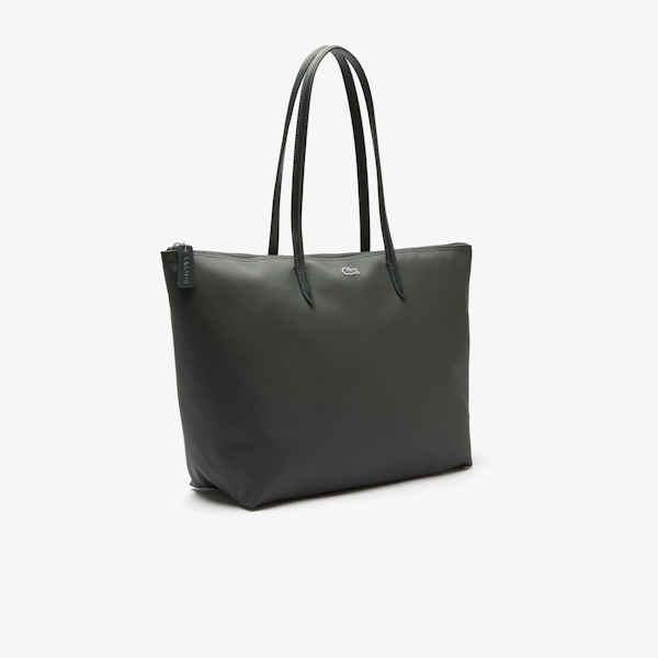BOLSO DE HOMBRO FEMENINO LACOSTE L.12.12 CONCEPT GRAY