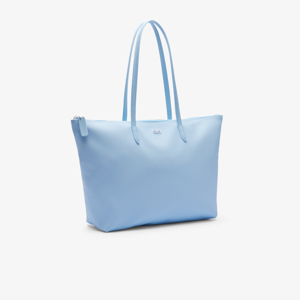 BOLSO DE HOMBRO FEMENINO LACOSTE L.12.12 CONCEPT LIGHT BLUE