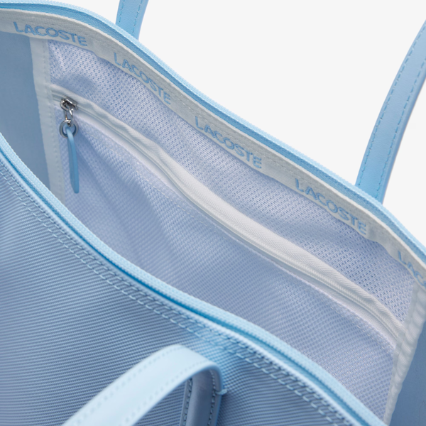 BOLSO DE HOMBRO FEMENINO LACOSTE L.12.12 CONCEPT LIGHT BLUE
