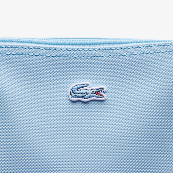 BOLSO DE HOMBRO FEMENINO LACOSTE L.12.12 CONCEPT LIGHT BLUE